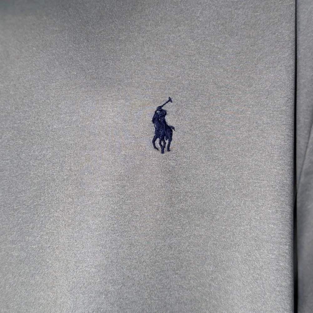 Ralph Lauren Performance Polo Shirt 2XB Gray Stretch Big & Tall